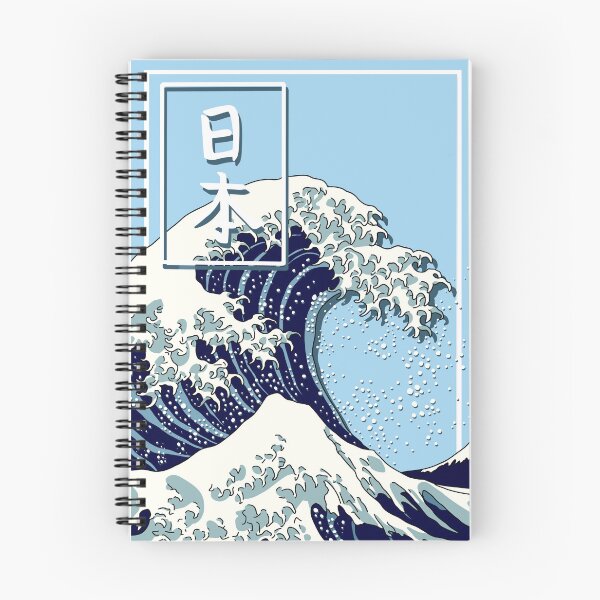 Item preview, Japanese Wave poster designed and sold by MyMushroomGrove.