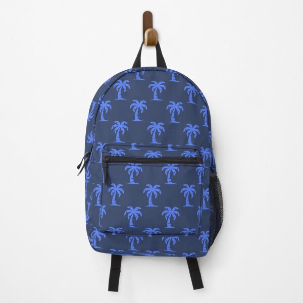 Artikelvorschau, Palm Silhouette – Neon Blue entworfen und verkauft von colorofmagic.