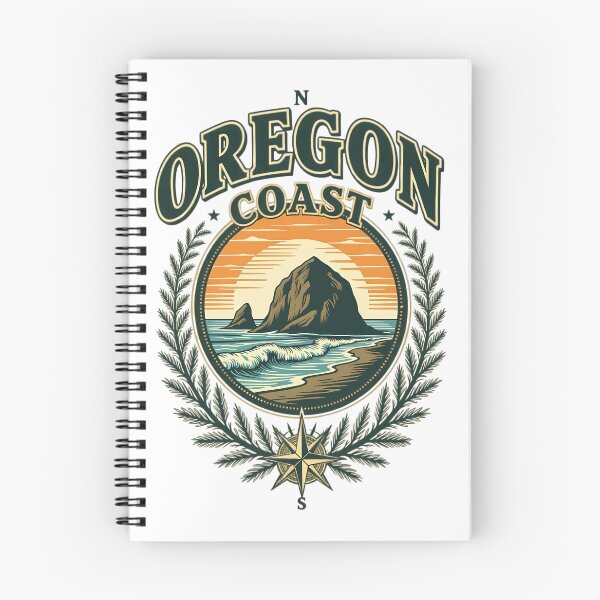 Item preview, Haystack Rock, Cannon Beach - Retro Oregon Coast Adventure Badge designed and sold by Digital Dreams Arts.