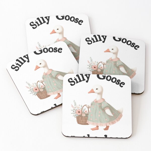 Item preview, Silly Goose On The Loose – Funny Vintage Goose Design designed and sold by EVESTUDIOART.