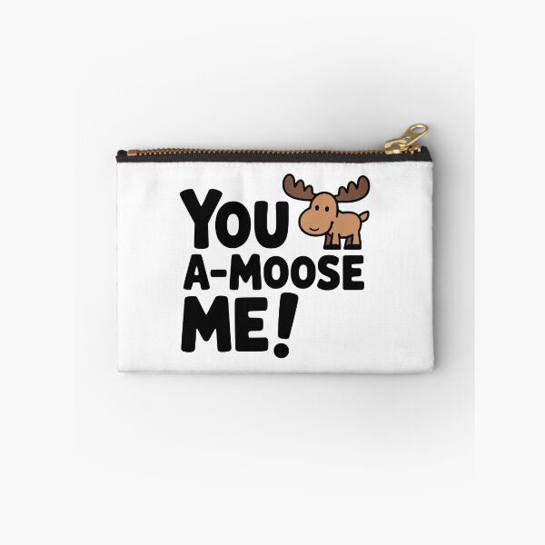 Item preview, You A-Moose Me! Cute Moose Pun designed and sold by PMCreative.