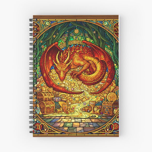 Item preview, The Treasure Dragon designed and sold by Stoneflower-Art.