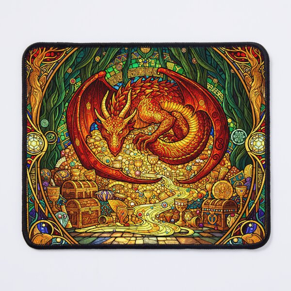 Item preview, The Treasure Dragon designed and sold by Stoneflower-Art.