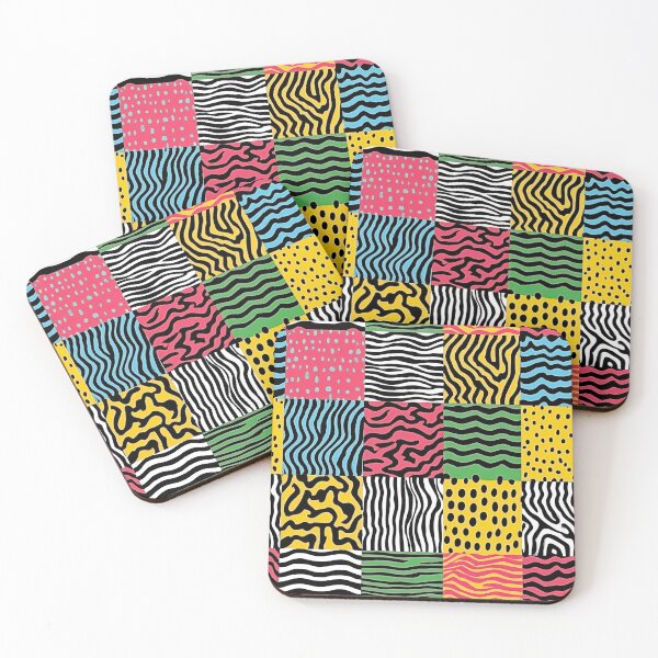 Item preview, Pop Art Safari – Bold Animal Print Squares designed and sold by HausKatz.