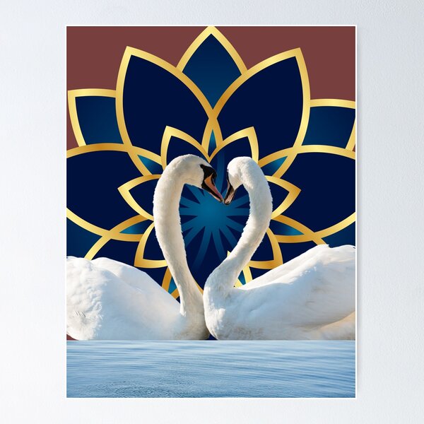 Item preview, Swan of Love for Valentine's Day, v9. designed and sold by DIVINE BODY LIFE .