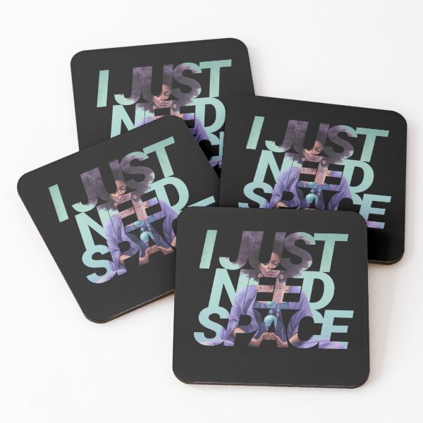 Item preview, I just need Space | Woman Meditating  designed and sold by Brand Uno Studio.