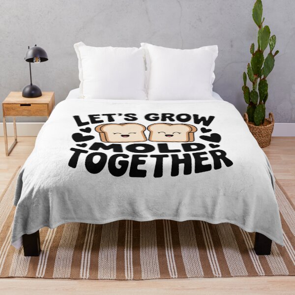 Item preview, Let's Grow Mold Together! Cute Bread Pun designed and sold by PMCreative.
