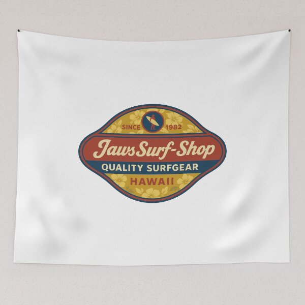 Item preview, Jaws Surf Shop designed and sold by tidelinearchive.
