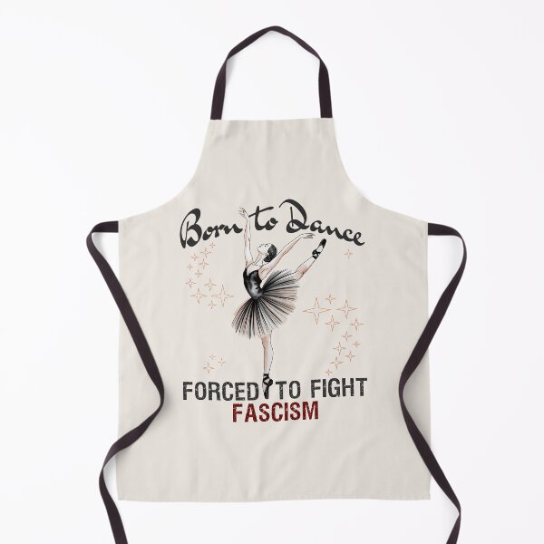 Item preview, Born to dance – Anti-fascist statement design with ballerina designed and sold by VariousGoodies.