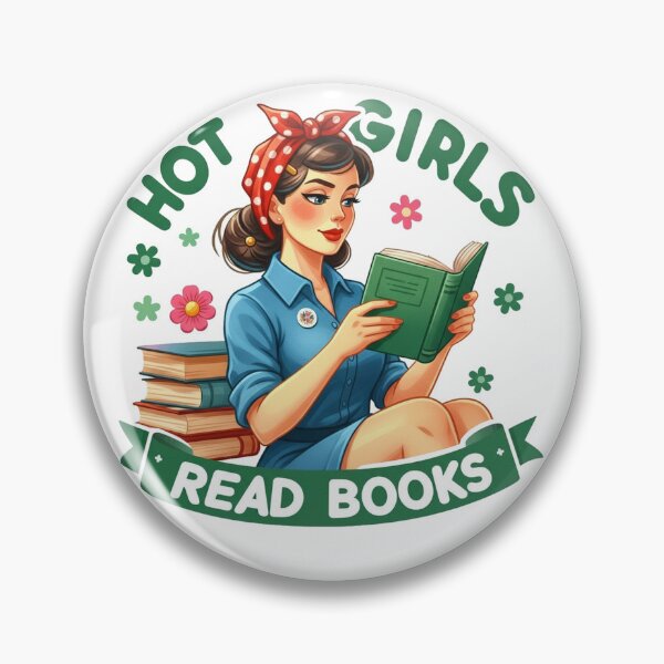 Item preview, Hot Girls Read Books Bookish Girl designed and sold by yunamaliskova.