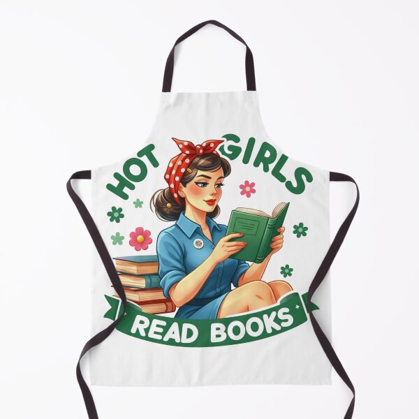 Item preview, Hot Girls Read Books Bookish Girl designed and sold by yunamaliskova.