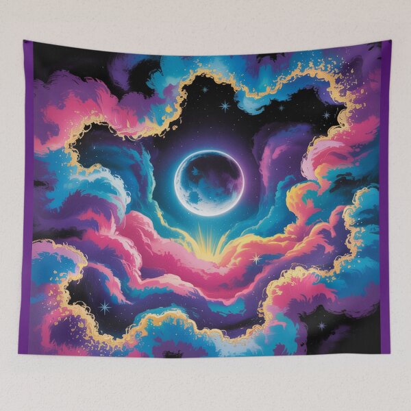 Item preview, swirling nebula of vibrant colors.  designed and sold by Lilashakti ⭐️ ⭐️ ⭐️ ⭐️ ⭐️.