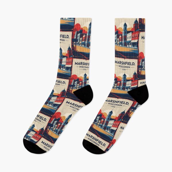 Item preview, Marshfield Wisconsin 1950s USA Vintage Travel Tourism designed and sold by TravelersGems.