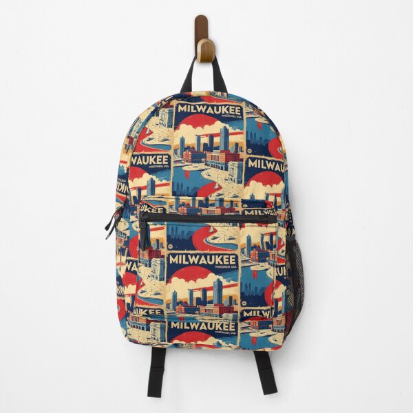 Item preview, Milwaukee Wisconsin 1950s USA Vintage Travel Tourism designed and sold by TravelersGems.