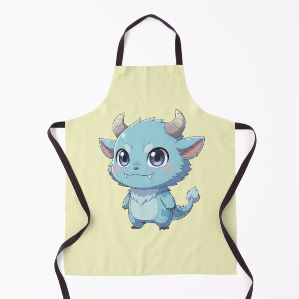 Item preview, The Happy Blob: Adorable Cute Monster Chibi Character with Big Eyes and Whimsical Colors designed and sold by bvdesignart.