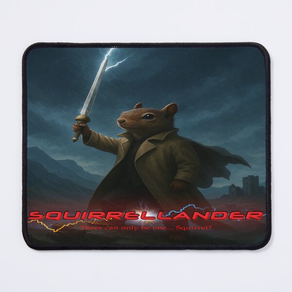 Item preview, Squirrellander – There Can Only Be One Squirrel designed and sold by SecretSquirrellDesigns.