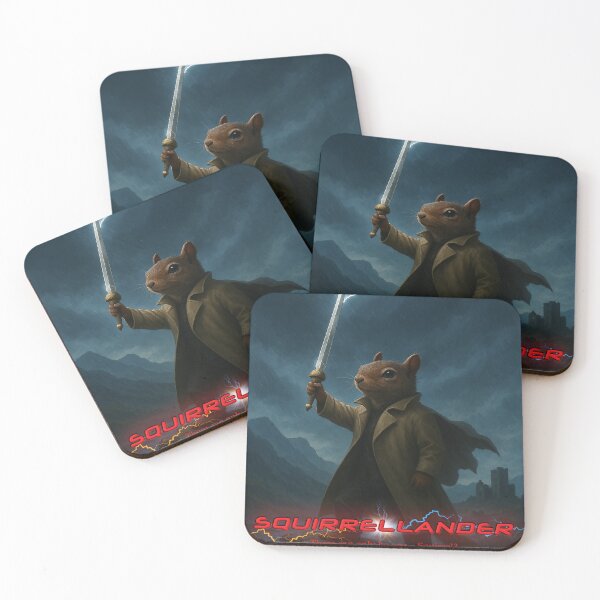 Item preview, Squirrellander – There Can Only Be One Squirrel designed and sold by SecretSquirrellDesigns.