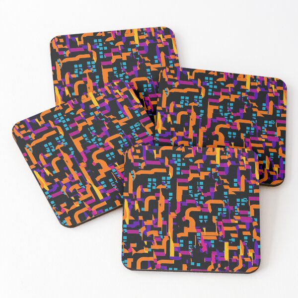 Item preview, Intertwined colors in the grid designed and sold by Sigtrix.