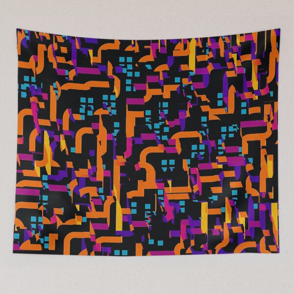 Item preview, Intertwined colors in the grid designed and sold by Sigtrix.