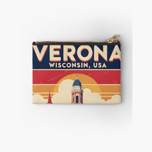 Item preview, Verona Wisconsin 1950s USA Vintage Travel Tourism designed and sold by TravelersGems.