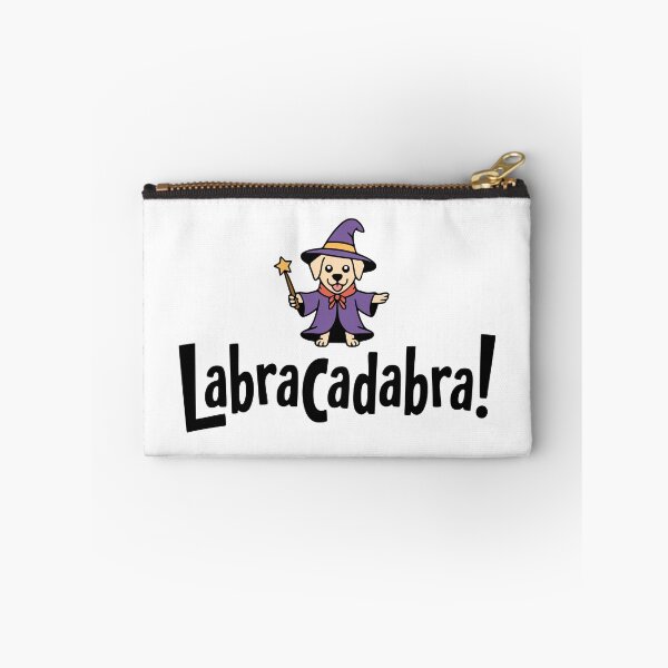 Item preview, LabraCadabra! Cute Labrador Wizard Pun designed and sold by PMCreative.