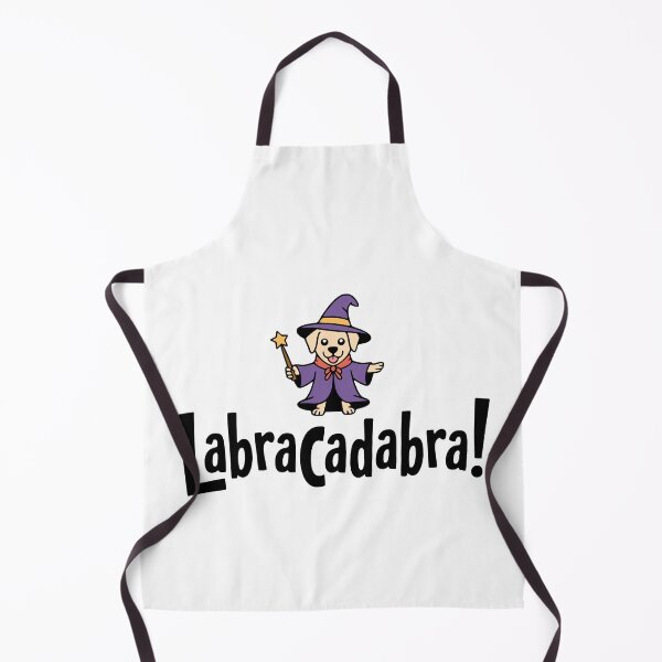 Item preview, LabraCadabra! Cute Labrador Wizard Pun designed and sold by PMCreative.