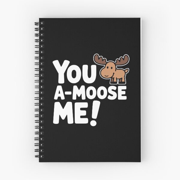 Item preview, You A-Moose Me! Funny Moose Pun designed and sold by PMCreative.
