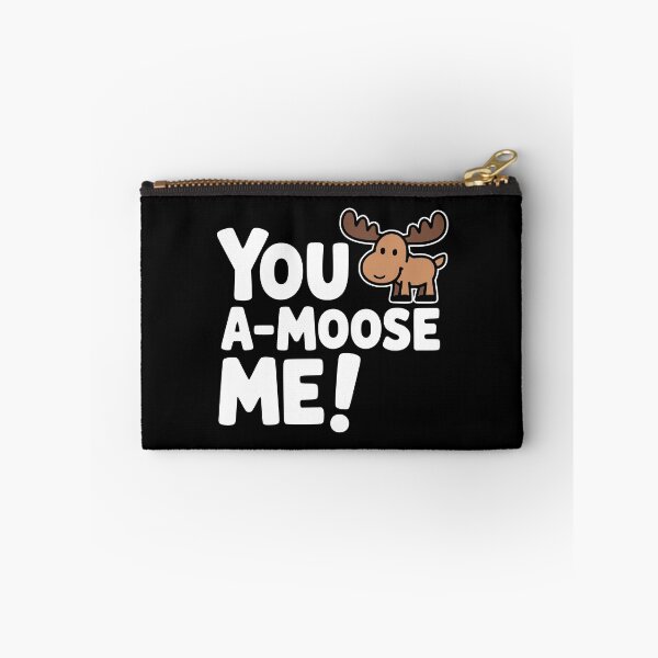 Item preview, You A-Moose Me! Funny Moose Pun designed and sold by PMCreative.
