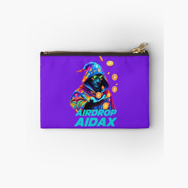 Item preview, Airdrop Aidax – Crypto Sorcerer with Floating Bitcoin | Blockchain Magic Design designed and sold by BitCrop.