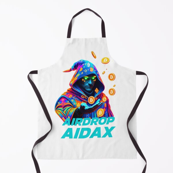 Item preview, Airdrop Aidax – Crypto Sorcerer with Floating Bitcoin | Blockchain Magic Design designed and sold by BitCrop.