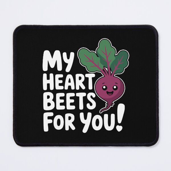 Item preview, My Heart Beets For You! Funny Beet Pun designed and sold by PMCreative.