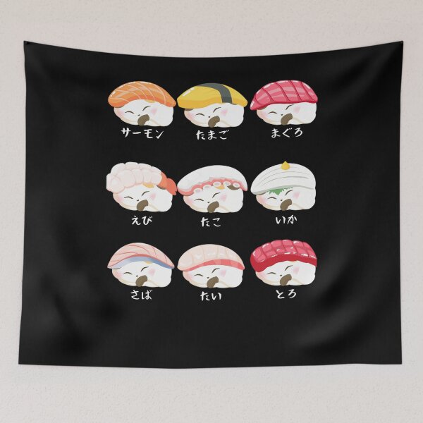 Item preview, Sushi Cat Neko  	 designed and sold by tcrivbxdol42.