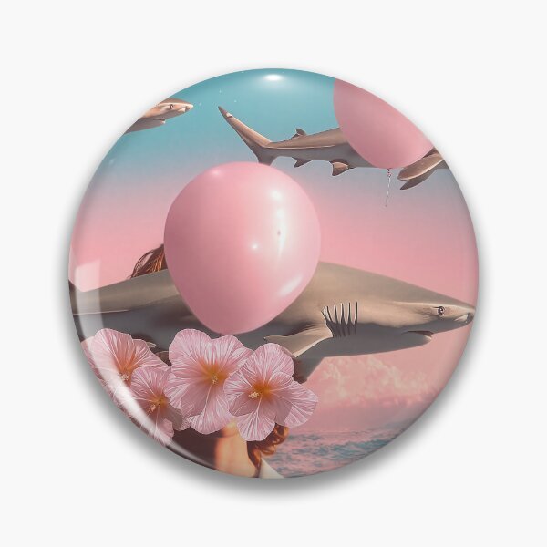 Item preview, Surreal Dreamscape with Sharks and Balloons designed and sold by Jirka Svetlik, Studio Illuvision.