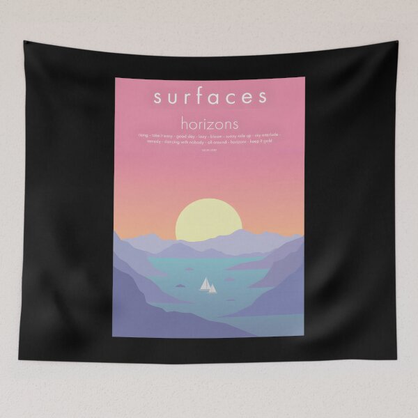 Item preview, Surfaces Horizons Album Cover Classic 		 designed and sold by lpadnepkrbz85.