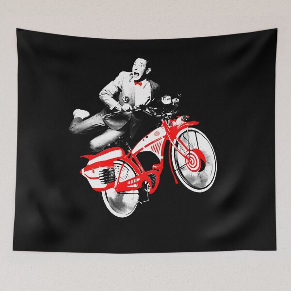 Item preview, Pee Wee Herman - Pee Wee Herman_S Big Adventure Bike designed and sold by AmieLesch54.