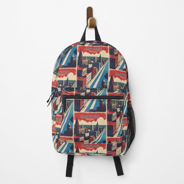 Item preview, Hartford Wisconsin 1950s USA Vintage Travel Tourism designed and sold by TravelersGems.