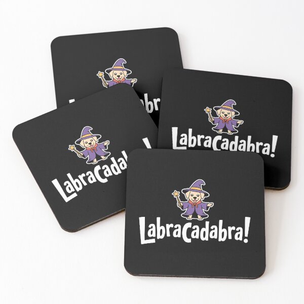 Item preview, LabraCadabra! Funny Labrador Wizard Pun designed and sold by PMCreative.