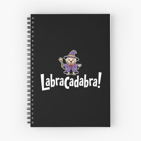 Item preview, LabraCadabra! Funny Labrador Wizard Pun designed and sold by PMCreative.