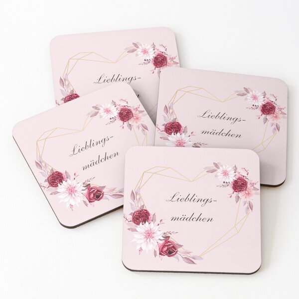 Item preview, “Favorite Girl Heart – Romantic Flower Design for Valentine’s Day & Gifts” designed and sold by Lieblingsmädchen.