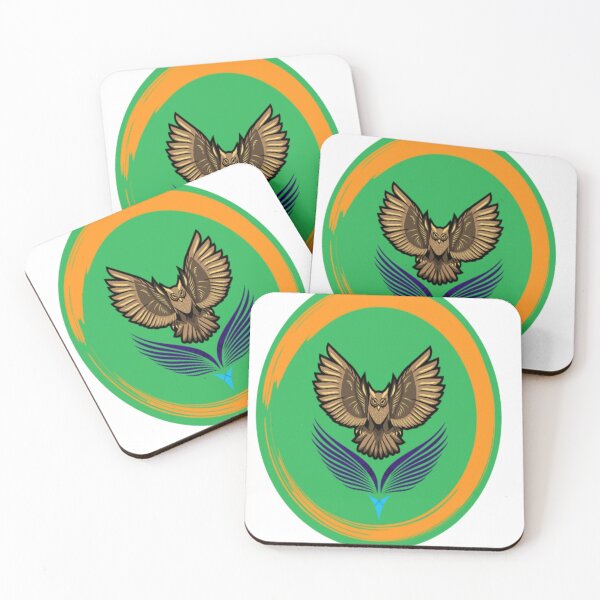 Item preview, Majestic Owl Emblem – Wisdom and Strength Logo designed and sold by Om-Namo Store .