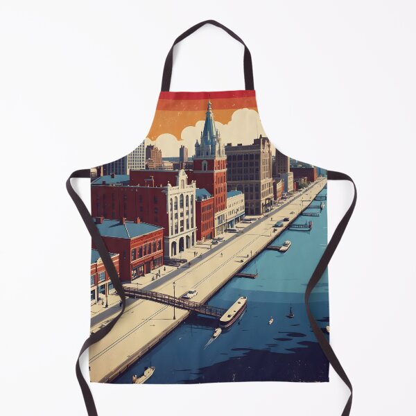 Item preview, Hudson Wisconsin 1950s USA Vintage Travel Tourism designed and sold by TravelersGems.