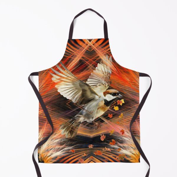 Item preview, Abstract autumn bird designed and sold by clarazen.