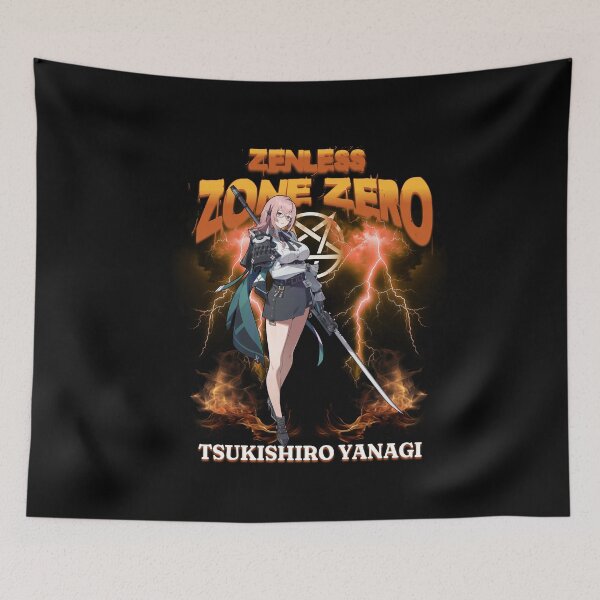 Item preview, Tsukishiro Yanagi Zeneless Zone Zero designed and sold by My-Art-World.