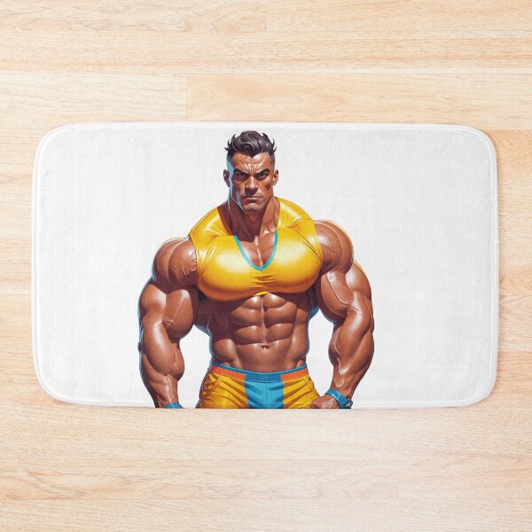 Item preview, Ultra Muscle Hero – Power Meets Style in Anime-Inspired Form designed and sold by ForeverPrintsOK.