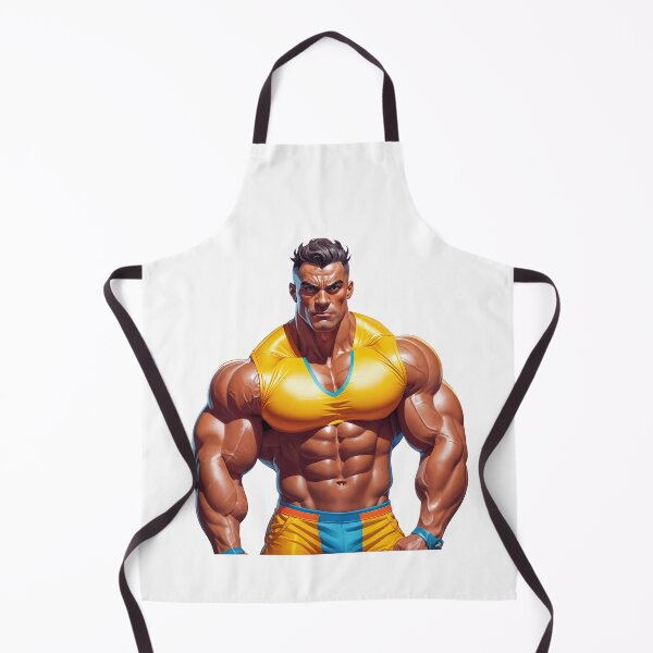 Item preview, Ultra Muscle Hero – Power Meets Style in Anime-Inspired Form designed and sold by ForeverPrintsOK.