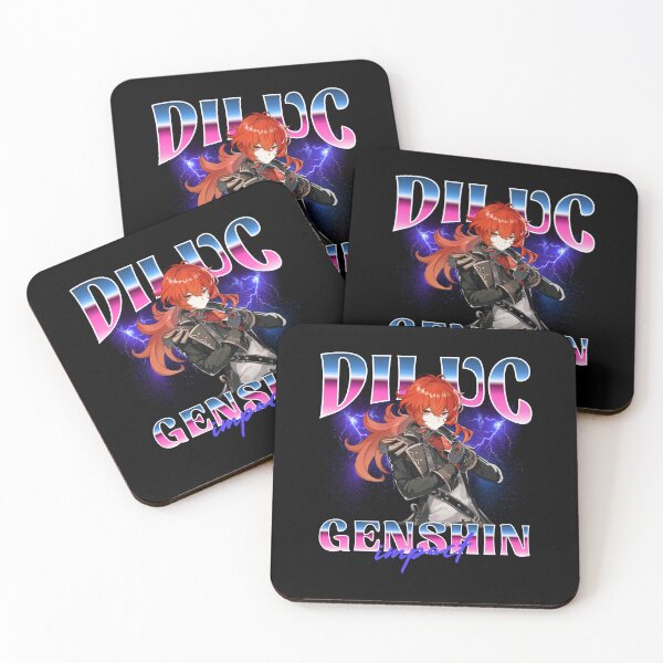 Item preview, Diluc Genshin Impact designed and sold by My-Art-World.