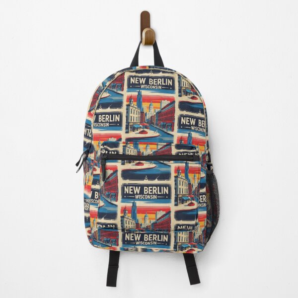 Item preview, New Berlin Wisconsin 1950s USA Vintage Travel Tourism designed and sold by TravelersGems.