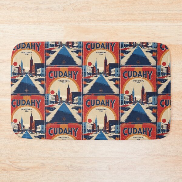 Item preview, Cudahy Wisconsin 1950s USA Vintage Travel Tourism designed and sold by TravelersGems.