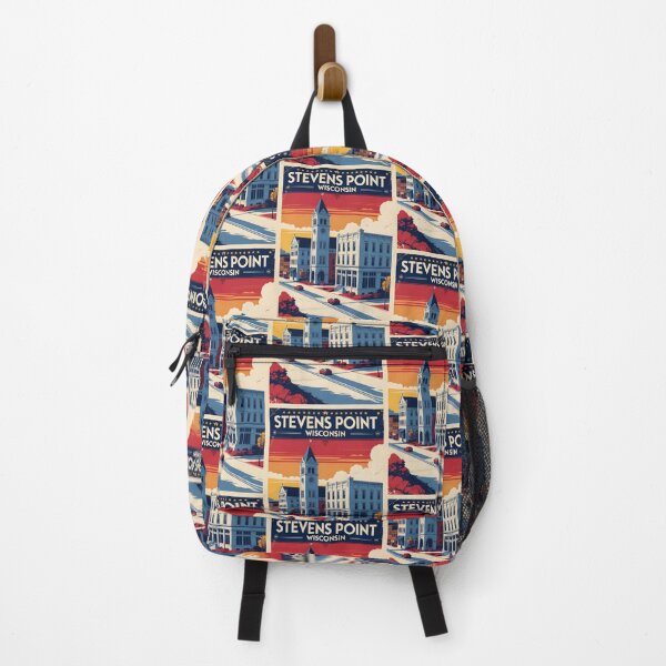 Item preview, Stevens Point Wisconsin 1950s USA Vintage Travel Tourism designed and sold by TravelersGems.