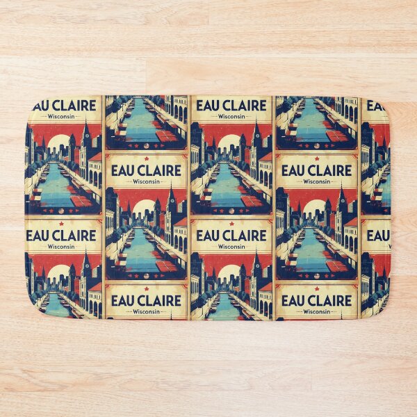 Item preview, Eau Claire Point Wisconsin 1950s USA Vintage Travel Tourism designed and sold by TravelersGems.